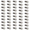 MeetUs Pack of 50 E10 12V 0.3A DC Warm White