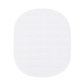 TONGDADA Weighted Lap Blanket 7lbs for Adult,Perfect for Relaxation, Lounging, Napping, Sleeping & Travel,Luxury Minky Weighted Body Blanket,Weighted Throw Blanket-White Minky, 29" x 24"