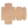 50Pcs Maple Leaf Pattern Kraft Paper Packing Box Small Gift