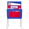 Godery Chairback Buddy Pocket Chart,Storage Canvas Seatback Stuff Storage Pocket