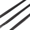 Bent Eyeliner Brush, 3pcs Pro Makeup Ultra Fine Angled Gel