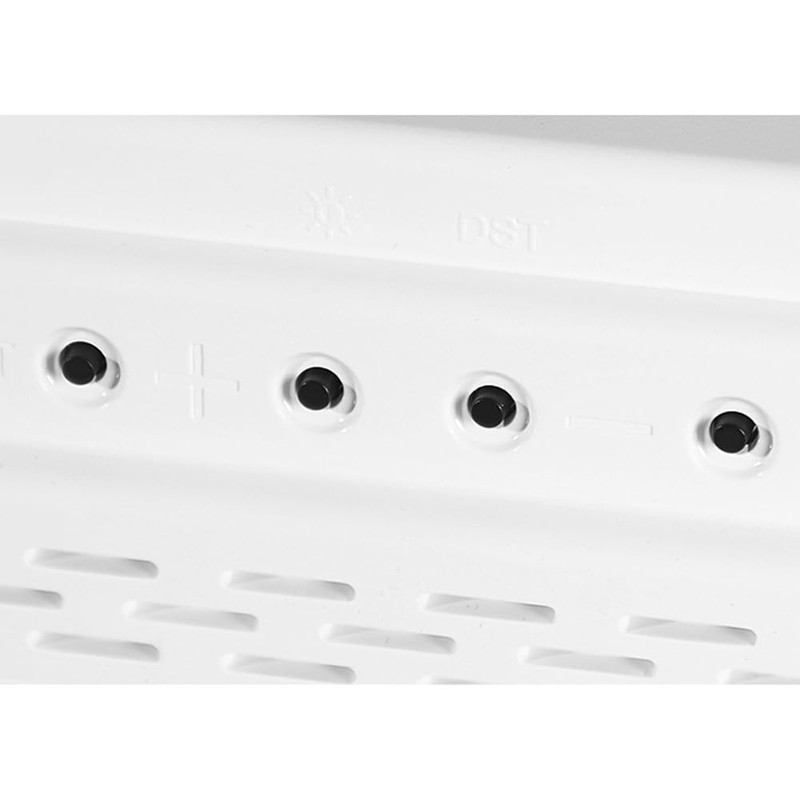 Hapihom LED Digital Wall Clock, 12/24H Table Clock With Adjustable