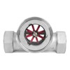3/4" NPT Stainless Steel Water Flow Indicator, 362Psi 2.5MPa w/