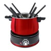 Swissmar Arolla 10 Pieces Stainless Steel Electric Fondue Set -