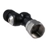 Urjumpea Universal Black Swivel Joint Adapter for Airless Paint Spray