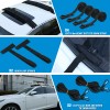 AUTOXBERT Universal Foldable Car Roof Rack Soft Pads With Straps