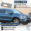 EKLN Sun Visor Left Driver Side LH with Mirror and