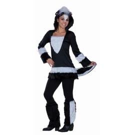 Rubie's Stinky Skunk Costume Hooded Animal Costume for Women, 36
