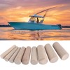 SOULONG 9pcs Marine Safety Plug Boat Emergency Wood Plugs Stops