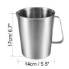 uxcell Measuring Cup 2000ml 64OZ, 2 Measuring Scales, Including ML