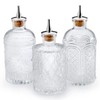 Barfly Bitters Bottle Set of 3 - M37186/M37187/M37188, Glass, 6.8