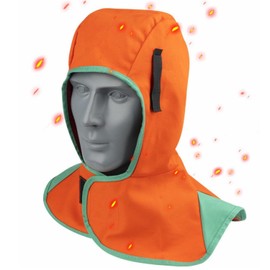 Head Protection Welder Hat Welder Protection Cap Welder Protective Hat Split Cowhide Welding Helmet Protective Cap for Soldering Iron and Soldering Iron