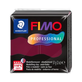 STAEDTLER 8040-23 ST, Modelling Clay Fimo Prof 57 g Bordeaux, Standard