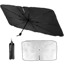 Car sun protection, windscreen, windscreen sun protection, heat protection, car parasol, suitable for most models