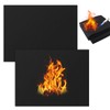 GMHLLES 2 Pcs Welding Blanket Fireproof Mat Heat Resistant Material