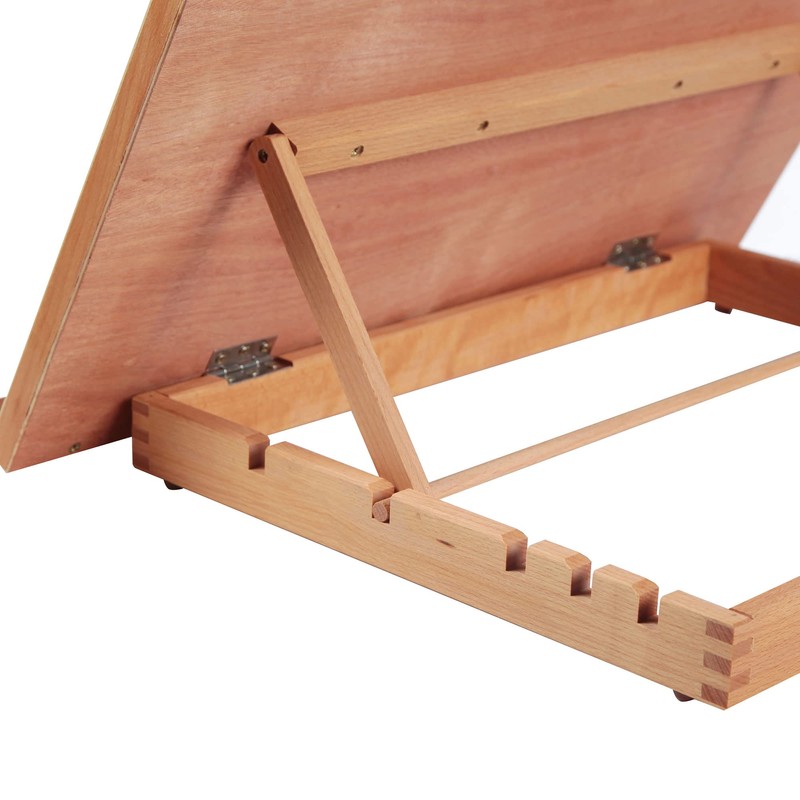 Falling in Art Extra Large 5-Position Wood Drafting Table Easel