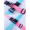 THJOPOKEEL 4Pack Multicolor Luggage Multicolor Straps Suitcase Belt Heavy Duty