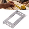 Cabinet Hardware Jig Stainless Steel Furniture Handle Punch Locator with