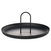 Zone Denmark Singles 30cm Diameter Round Tray with Handle Black