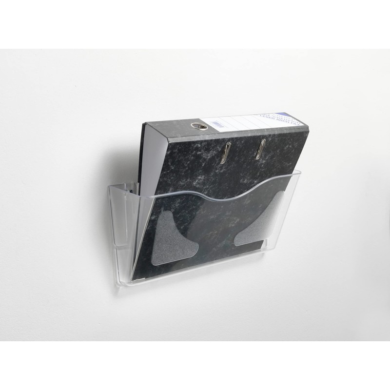 Deflecto A4 Wall Mounted Magazine File Holder - Perfect for