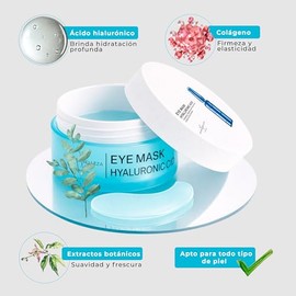 Parches Ojos Ácido Hialurónico Mascarilla Hidratante Antiarrugas Antiojeras Piezas Cuidado Ocular