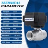 movafaFH 1/2" WiFi Motorized Ball Valve - Smart Water Timer