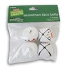 Snowman Jingle Bells - Painted Face White - 4 Piece