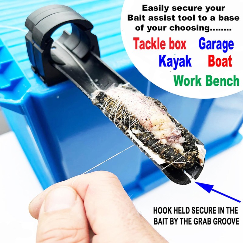 Sea Fishing Hook Bait Making Tool For Bass Cod Tope