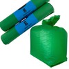 16 Garden Waste Bags Heavy Duty. 100 Litre Green Garden