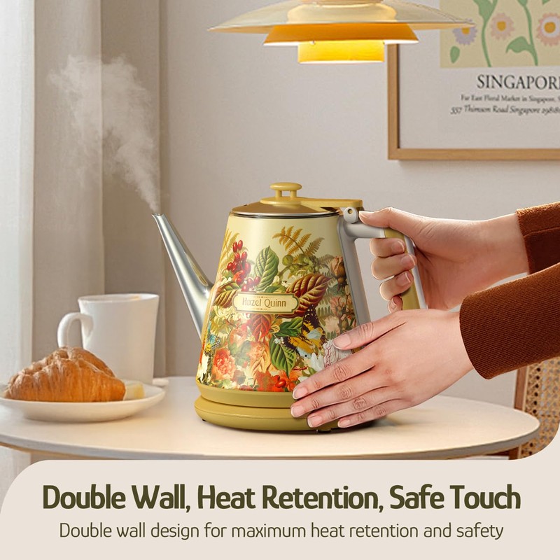 Hazel Quinn Retro X Eduardo Recife Collaboration Electric Kettle- 1