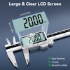 Housolution Digital Caliper, 8Inch Caliper Measuring Tool with Large LCD