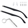 OWMOSYX 1 Pair Universal Glasses Arms Legs Replacement Eyeglass Repair