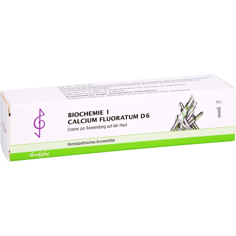 Biochemie 1 Calcium Fluoride Atum D 6 Cream 100 ml