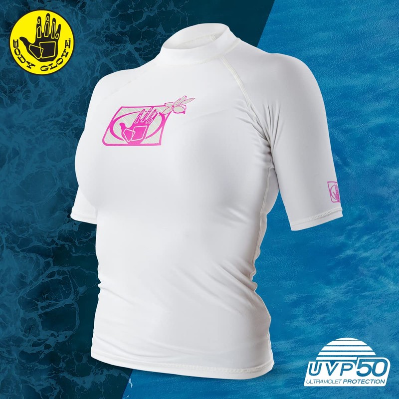 Body Glove Wetsuit Co Women's Basic Fitted Short Arm Rashguard,