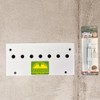 Woodhaven Shelf Pin Drilling Template for Adjustable Shelves with 1/4"