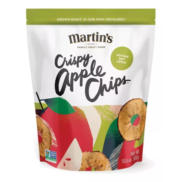 Martin's Crispy Apple Chips Botana De Manzana Martins 300g
