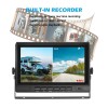 iPoster 7" Split 2 Screen DVR Monitor BSD 2x Metal