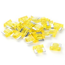 (25Pcs) 20 Amp Low Profile Mini Car Fuses, 20A Automotive Fuse, Blade Fuse for Car/RV/Truck/SUV/Motorcycle/Boat