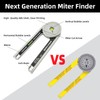 NORTOOLS Miter Saw Protractors Construction Angle Finder Crown Molding Angle