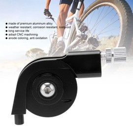 Lwuey Folding Bike V Brake Adapter, Road Bikes Caliper Converter Bicycle Mechanical Disc Cable Stroke Tension Adjuster Aluminum Alloy CNC Machining Regulator Adjust Device Cycling Gear Modification