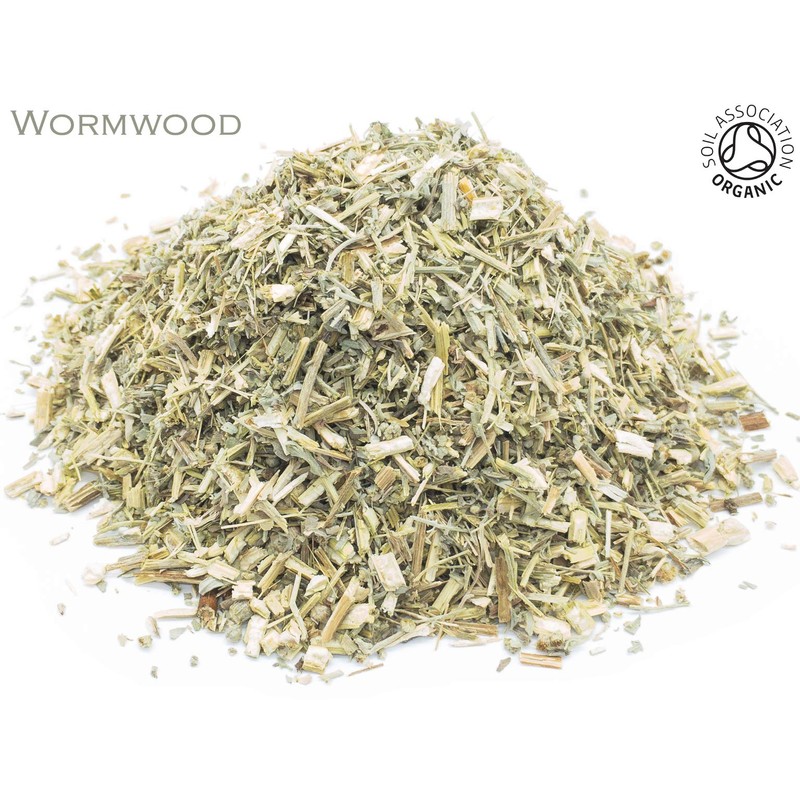 Organic Wormwood Pure Herbal Infusion (25 Unbleached Tea Bags -