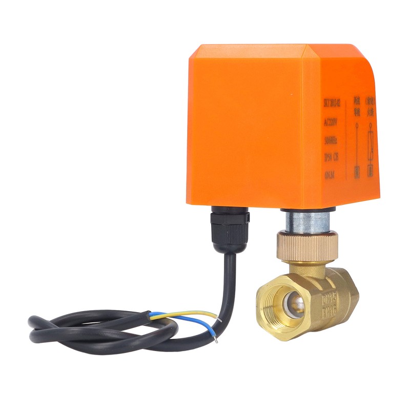 Motorized Ball Valve 2 Wire 2 Way Normally Closed DN15