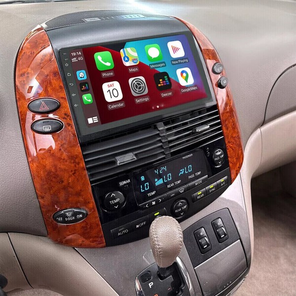 Unbranded For Toyota Sienna 2004-2010 Radio Car Stereo Apple Carplay
