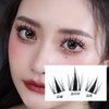LASHIDOL Partial False Eyelashes, Large Capacity, Partial False Eyelashes, False