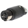 Hubbell CS8164C Locking Connector, 50 amp, 480V, 3 Pole and 4 Wire