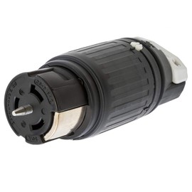 Hubbell CS8164C Locking Connector, 50 amp, 480V, 3 Pole and 4 Wire