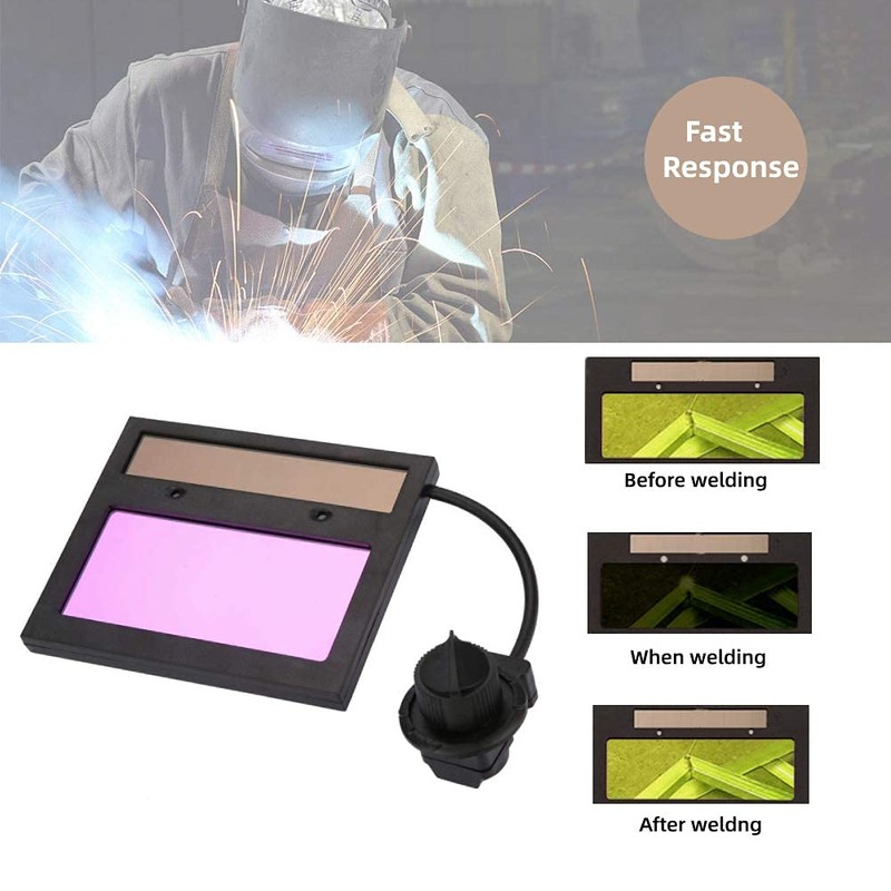 Solar Panel Welding Helmet Replace Lens, Auto Darkening Goggles Shield