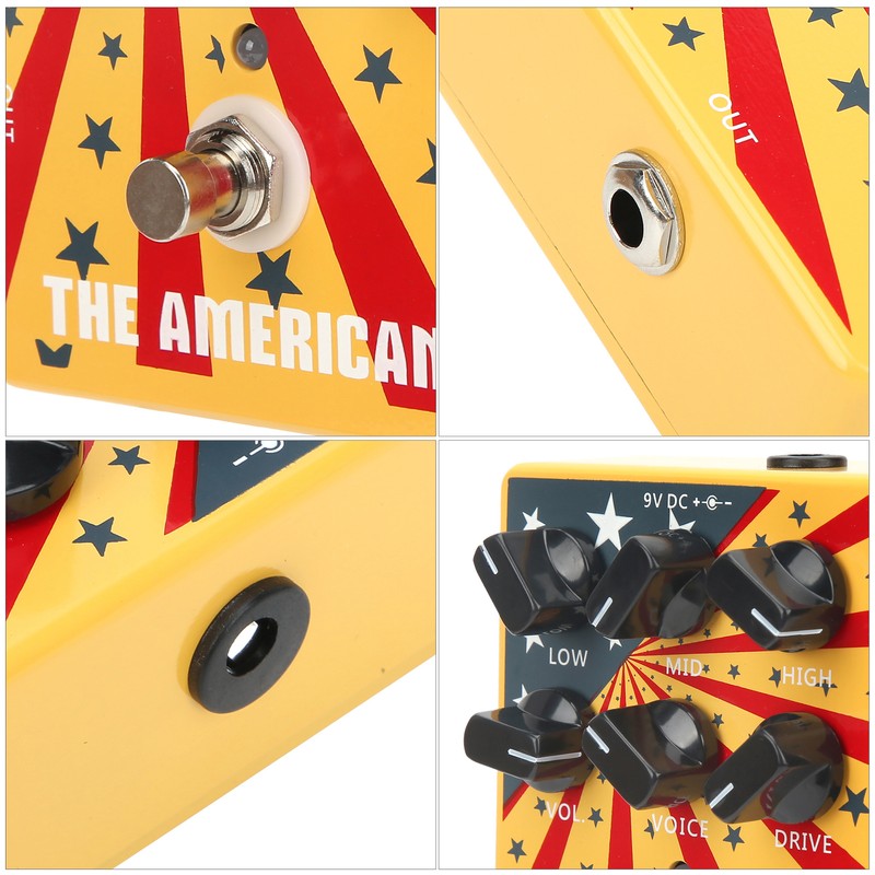 American Sound Pedal Electrical Guitar Effect Simulation Tone Musical Instrument