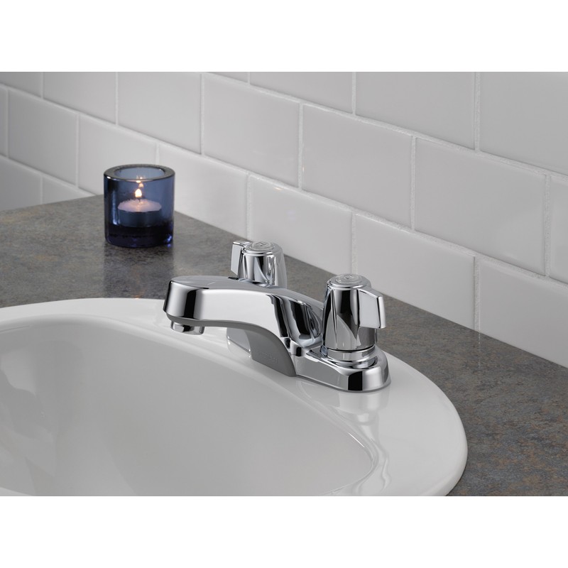 Peerless Delta Faucet Peerless P241LF Classic Two Handle Bathroom ,