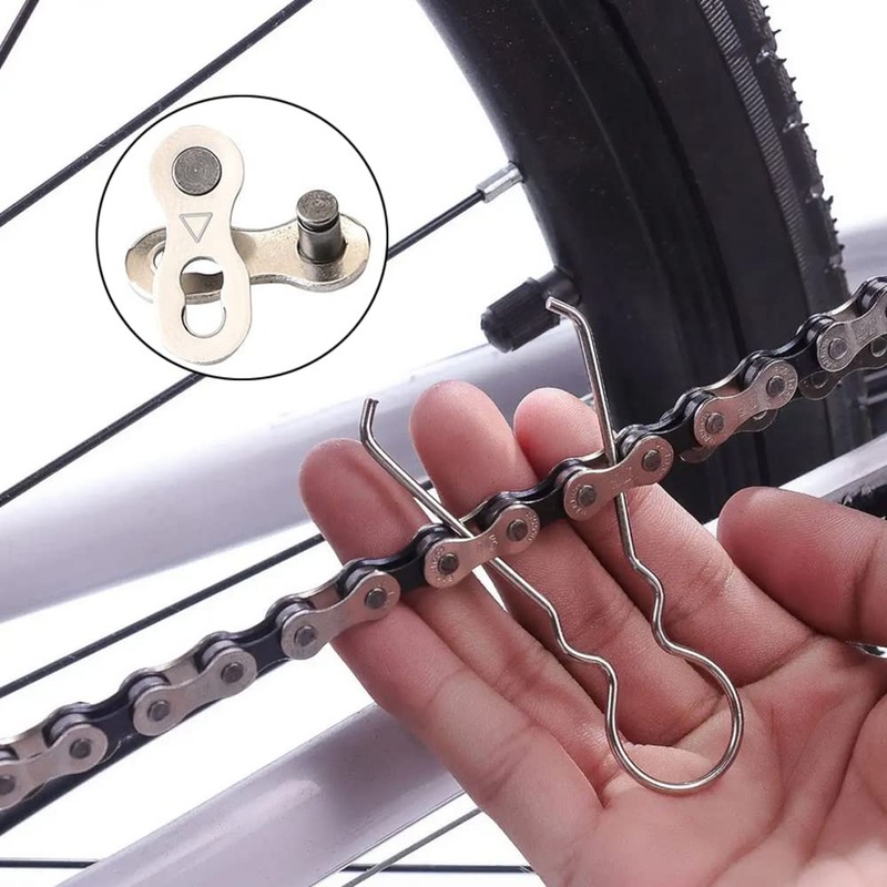 11 Speed Bicycle Set of 3 Missing Links with Removal